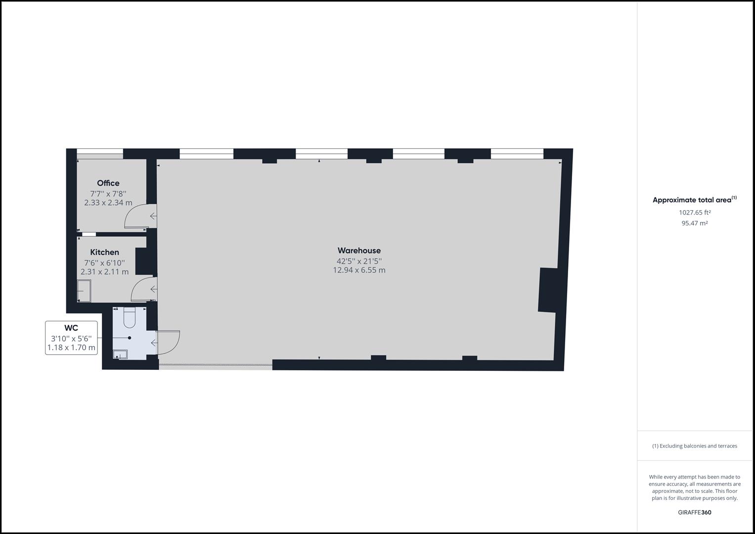 Floorplans For Bridge Street, Stourport-On-Severn