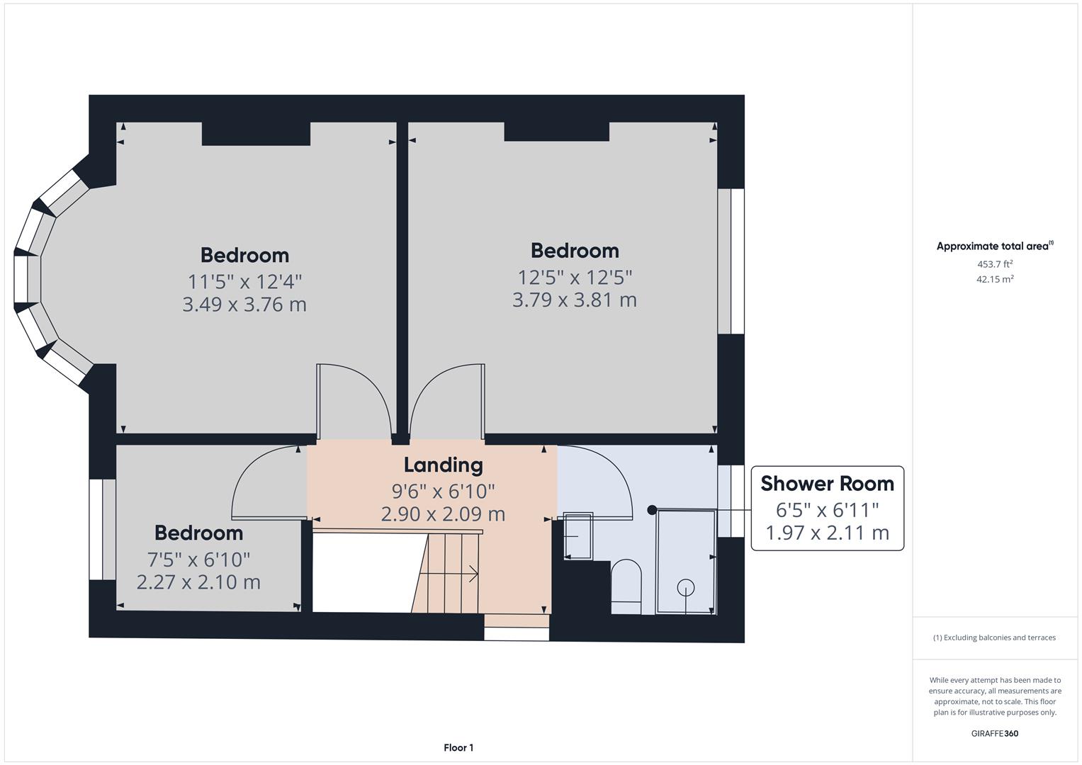 Floorplans For Meddins Lane, Kinver, Stourbridge