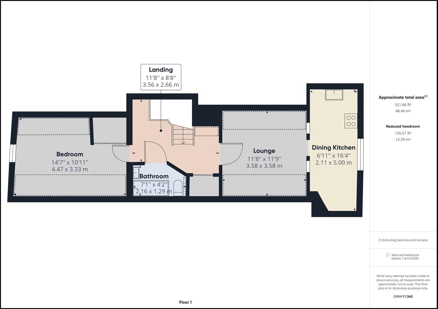 Floorplans For Load Street, Bewdley, Worcestershire