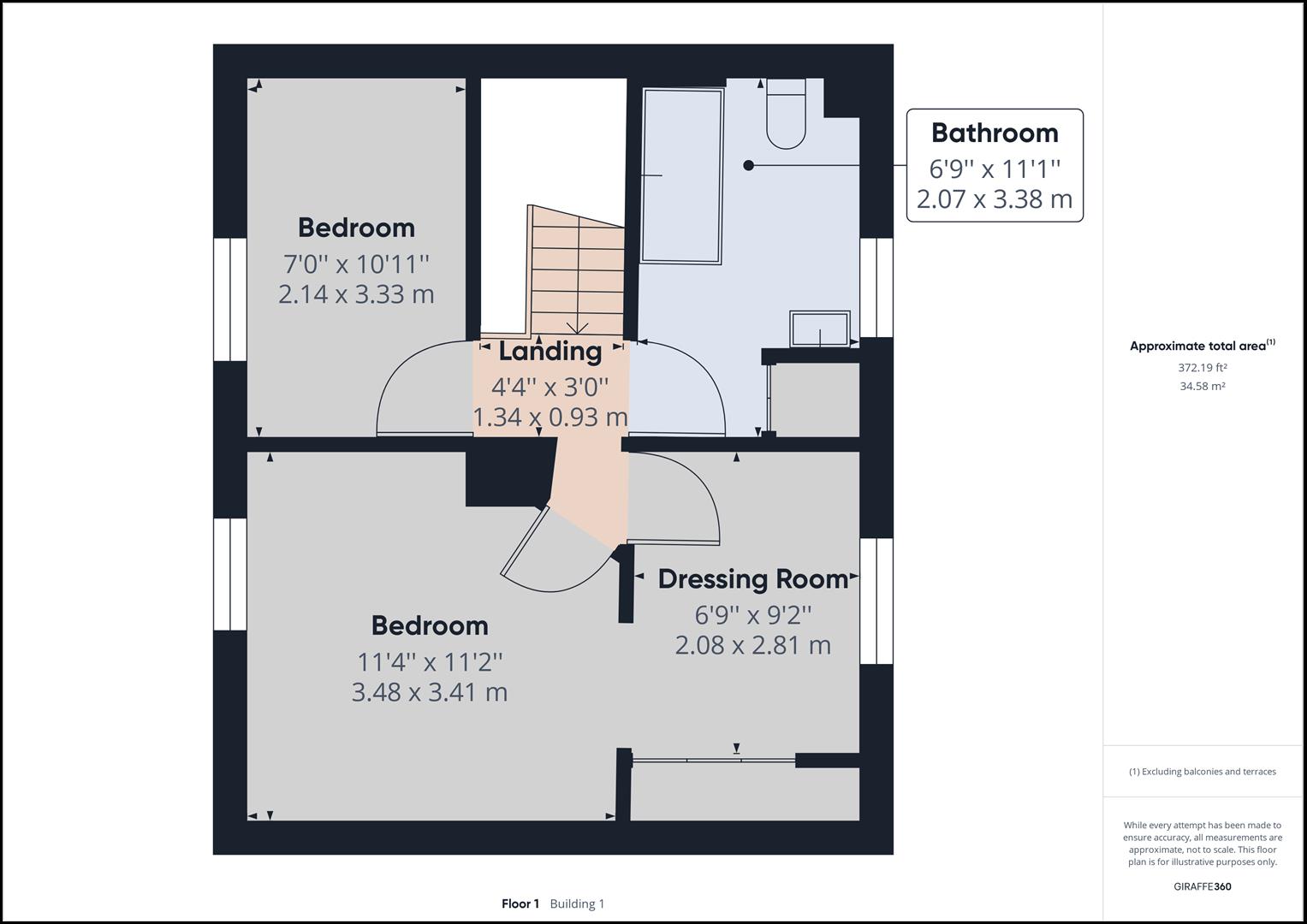 Floorplans For Severn Side South, Bewdley, Worcestershire