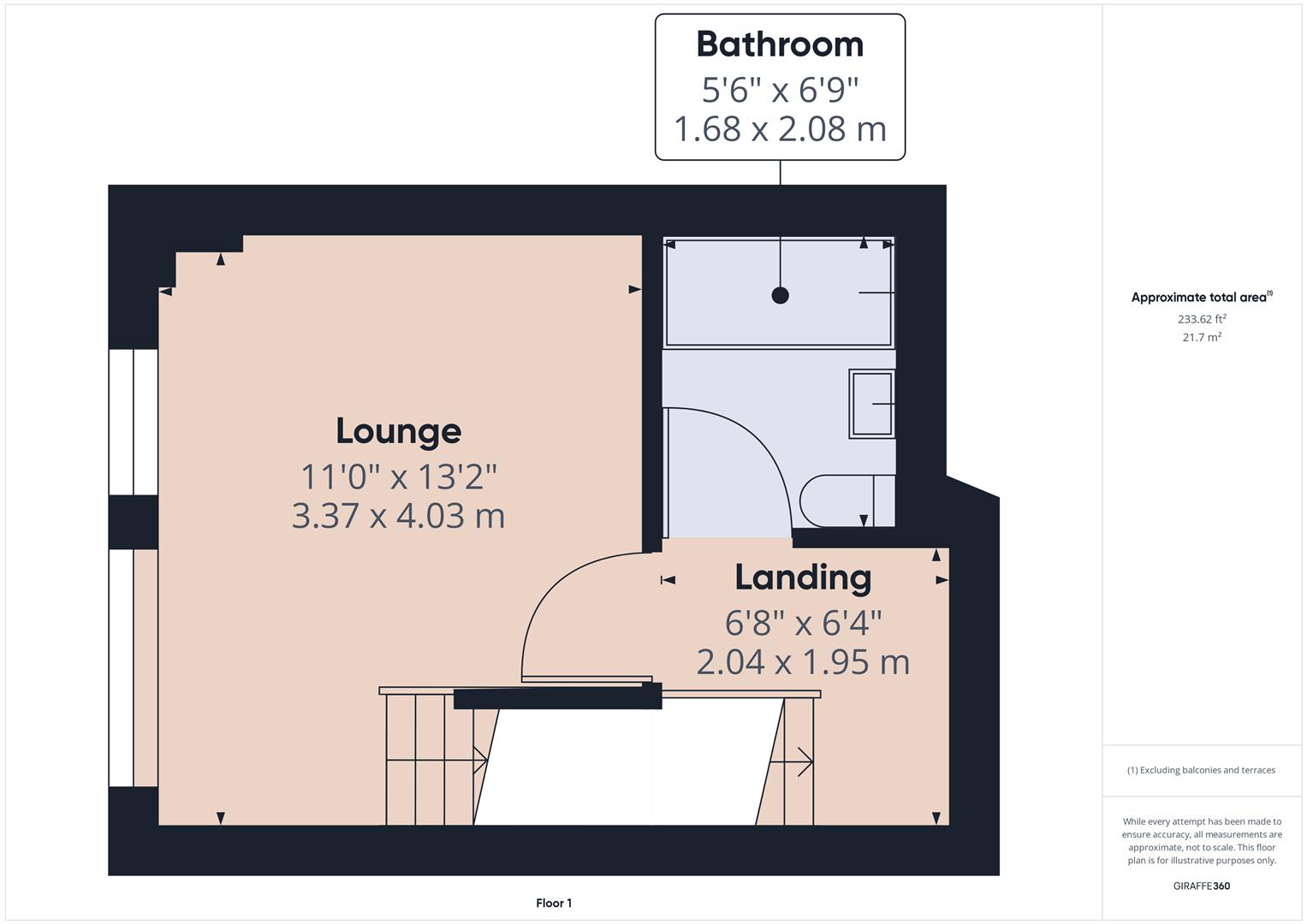Floorplans For Severn Side South, Bewdley, Worcestershire