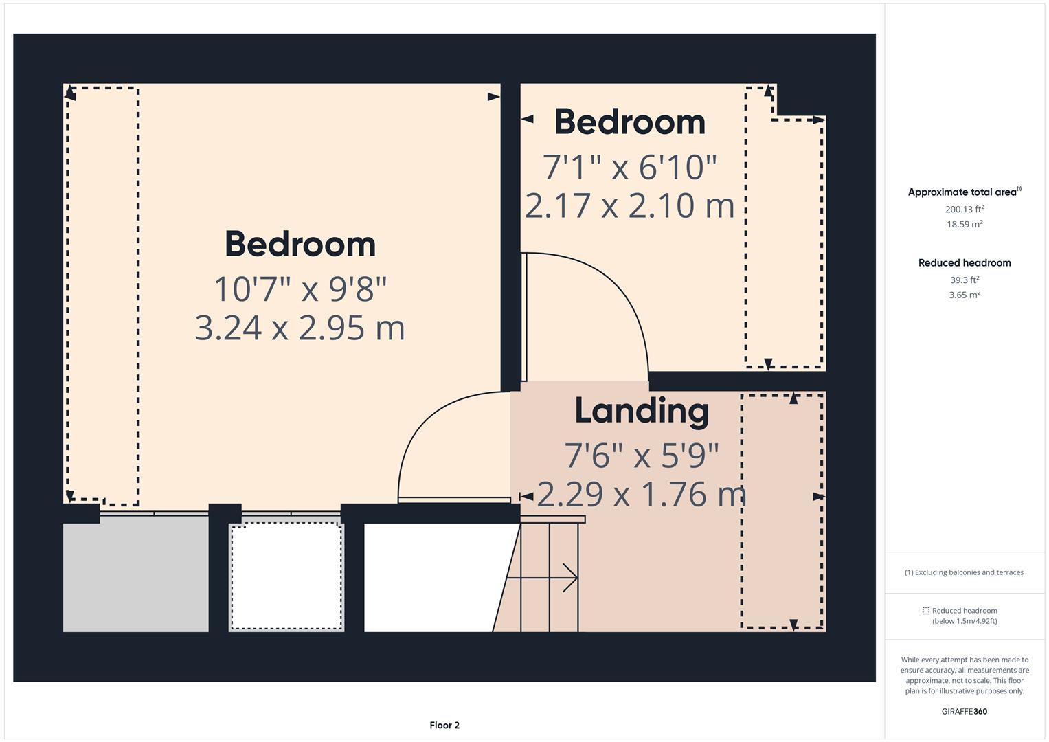 Floorplans For Severn Side South, Bewdley, Worcestershire