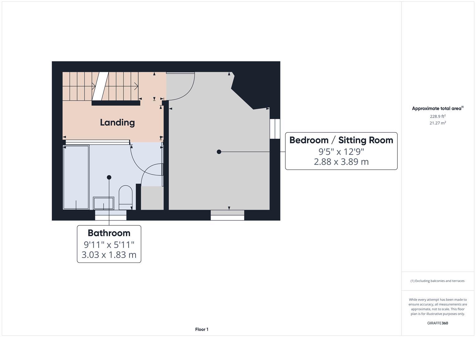 Floorplans For Castle Lane, Bewdley