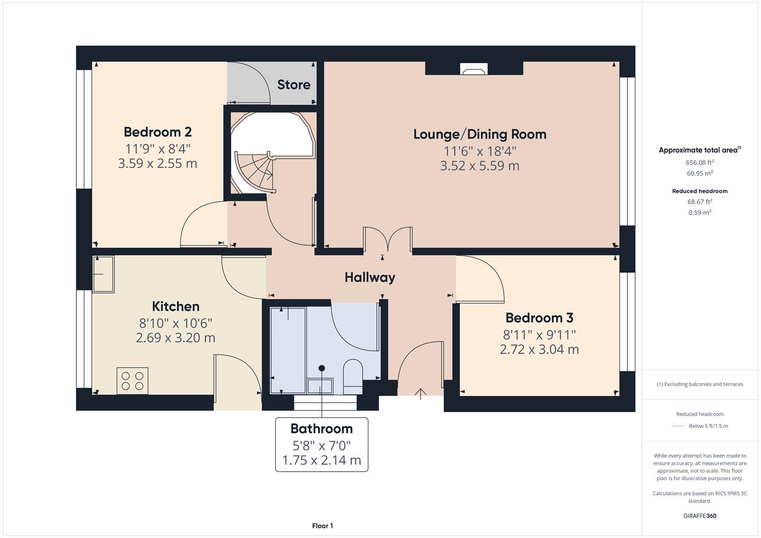 Floorplans For Redwood Road, Kinver