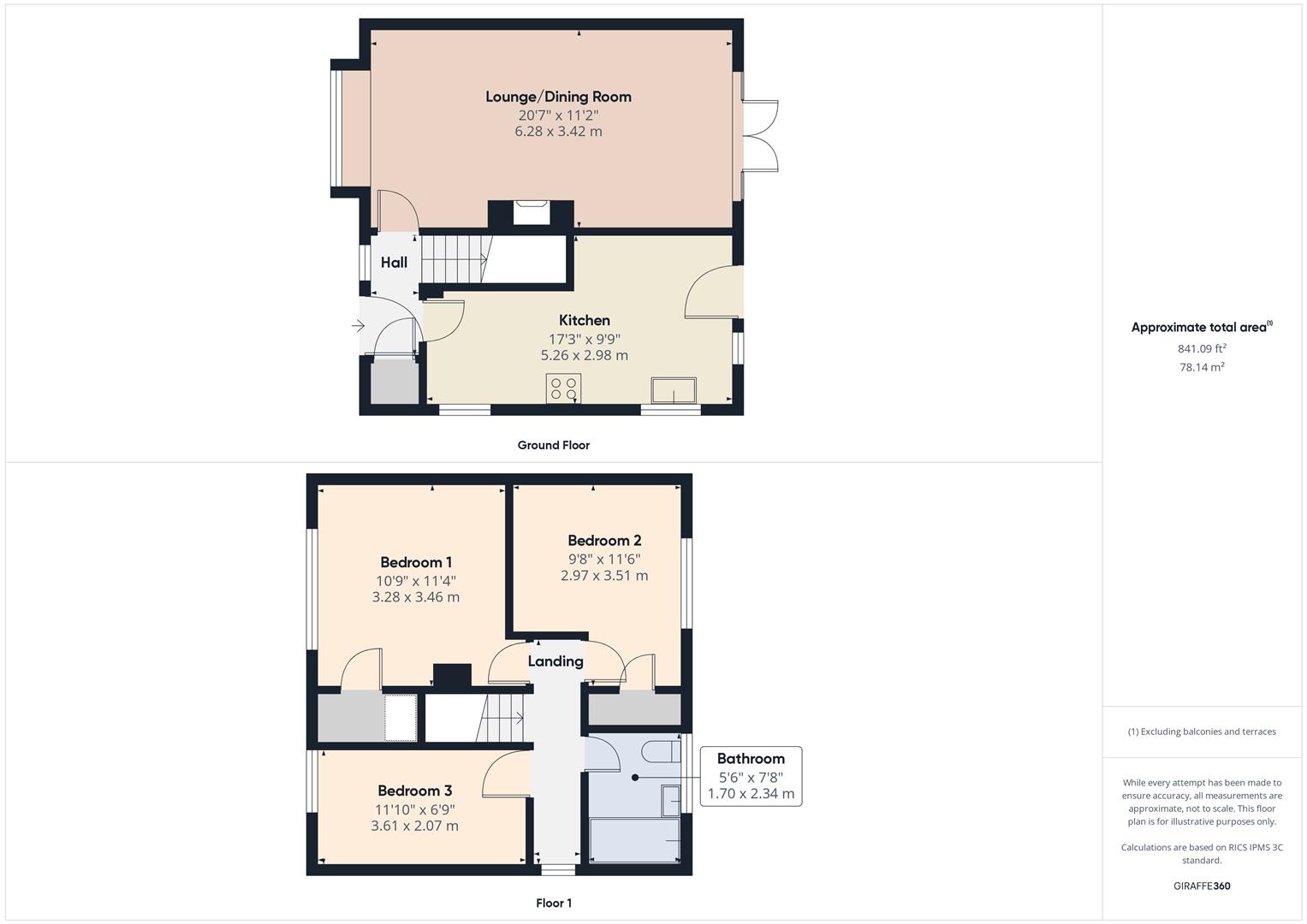 Floorplans For Enville Road, Kinver, Stourbridge
