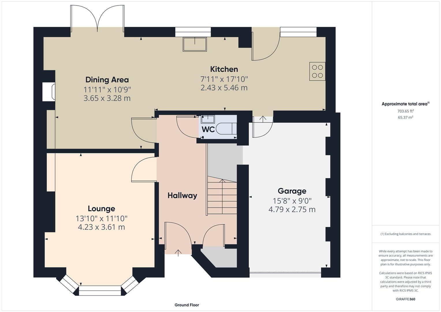 Floorplans For Meriden Avenue, Stourbridge