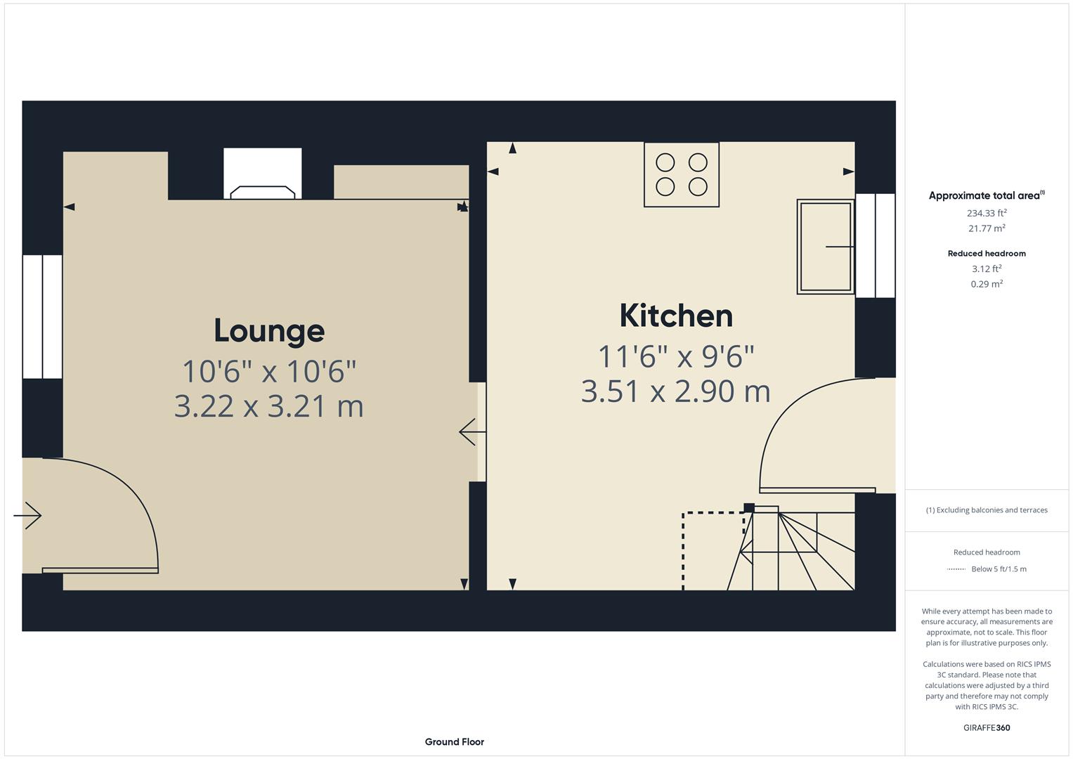 Floorplans For East Street, Kidderminster