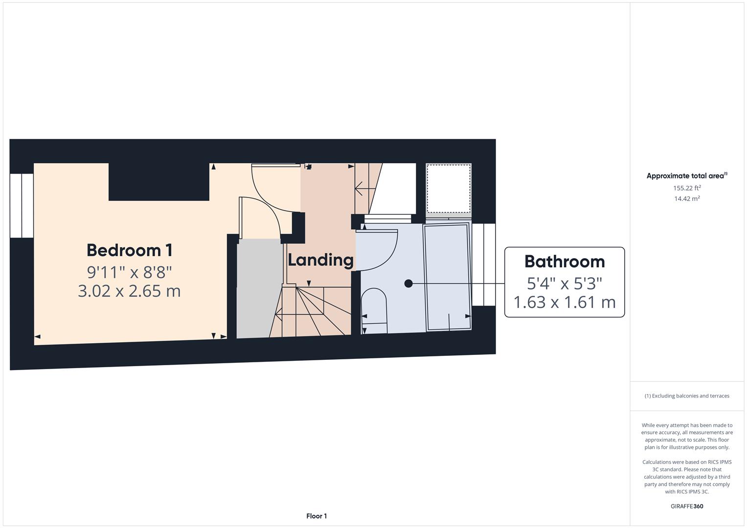 Floorplans For Severn Side North, Bewdley