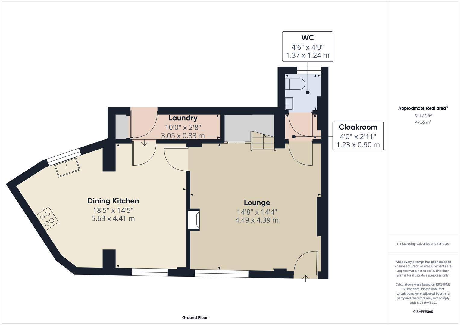 Floorplans For Dark Lane, Kinver, Stourbridge