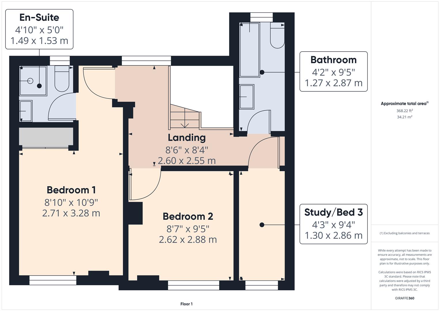 Floorplans For Dark Lane, Kinver, Stourbridge