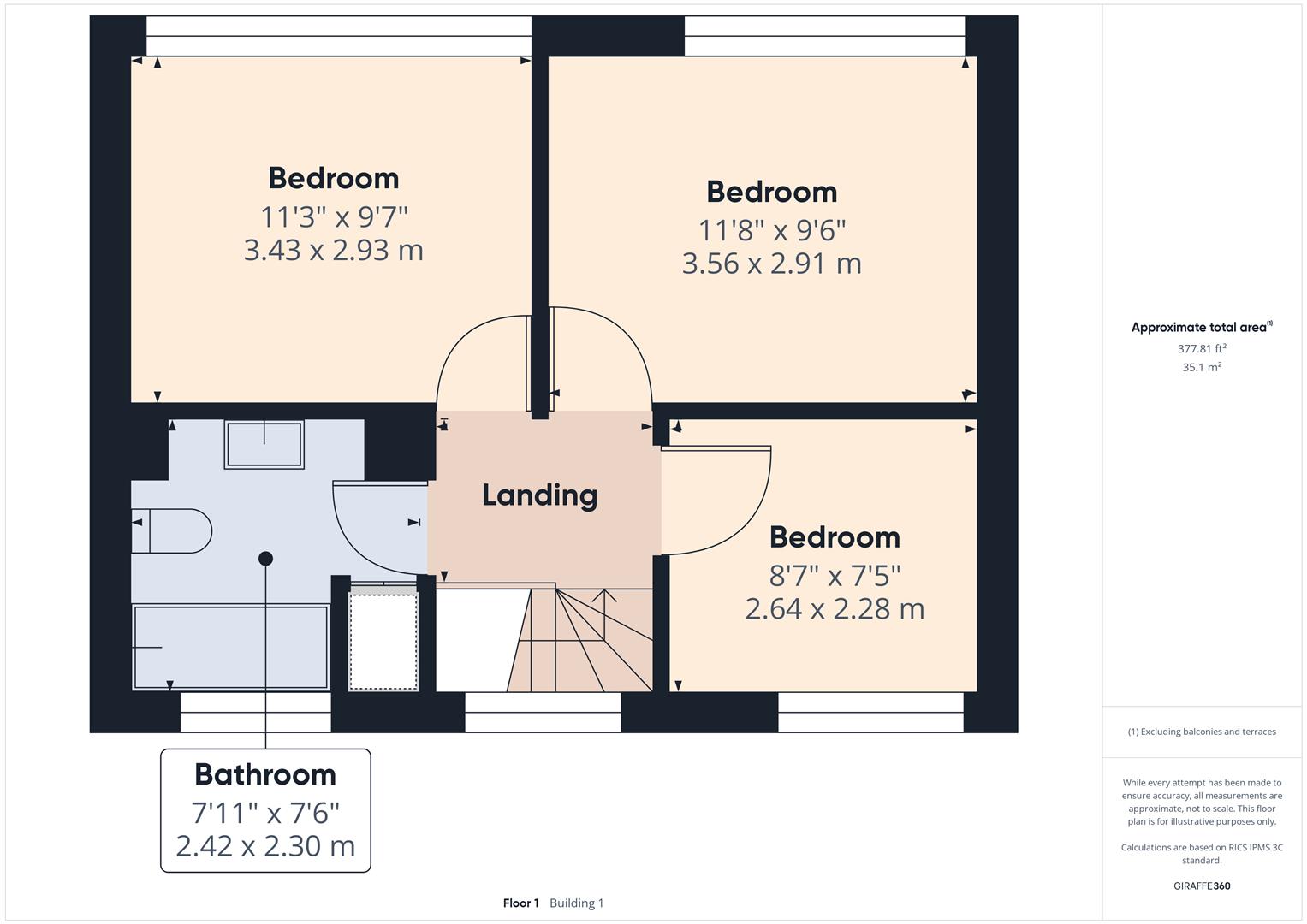 Floorplans For Maple Close, Kinver, Stourbridge