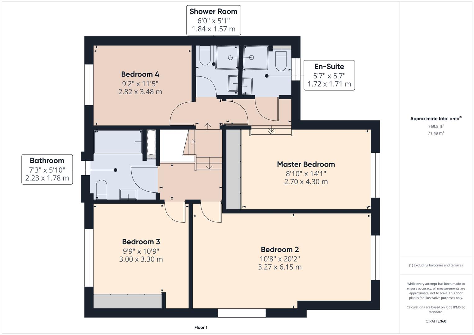 Floorplans For Unwin Crescent, Stourbridge