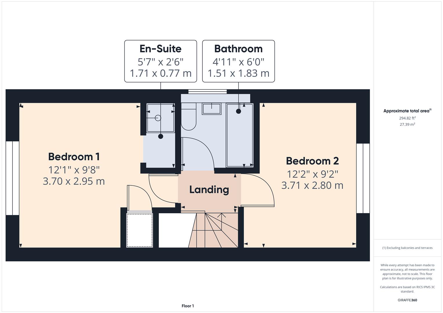 Floorplans For Crystal Gardens, Kinver, Stourbridge