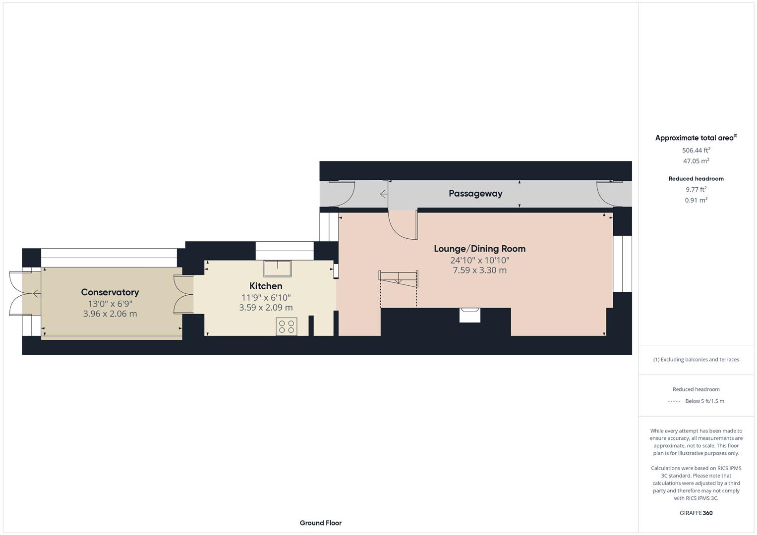 Floorplans For Severn Side South, Bewdley
