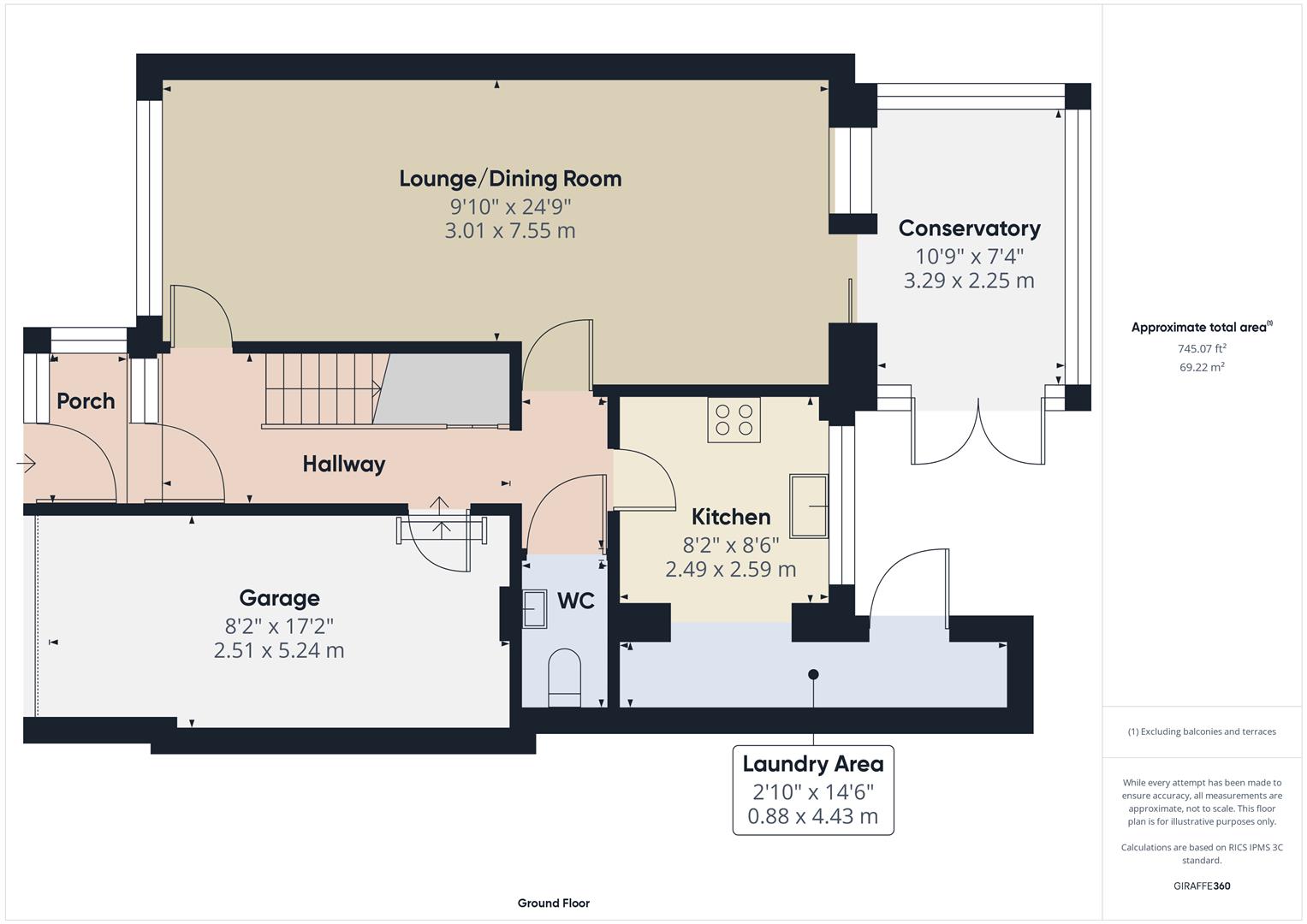 Floorplans For Hungerford Road, Stourbridge