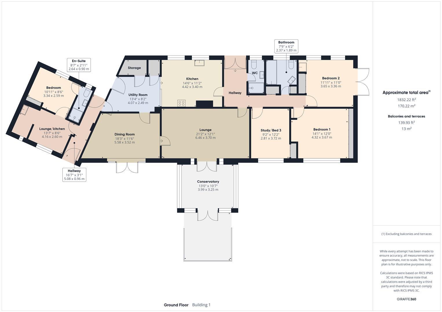 Floorplans For Yew Tree Lane, Bewdley