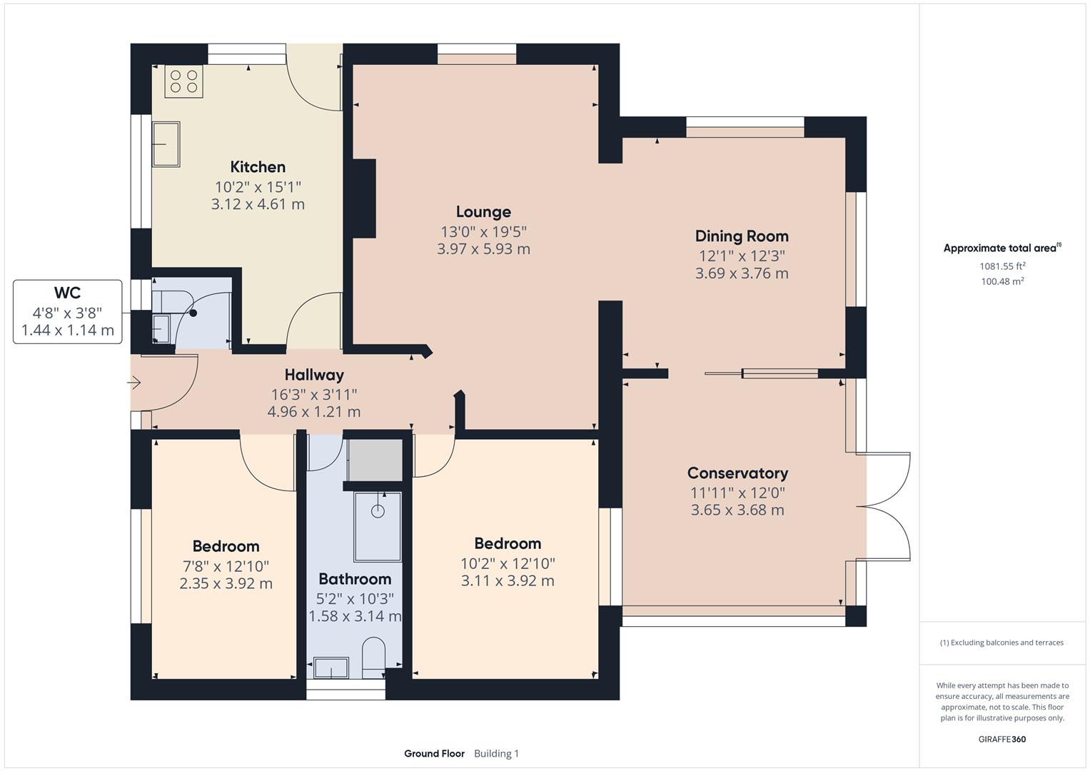 Floorplans For Summerfield Lane, Kidderminster, Worcestershire