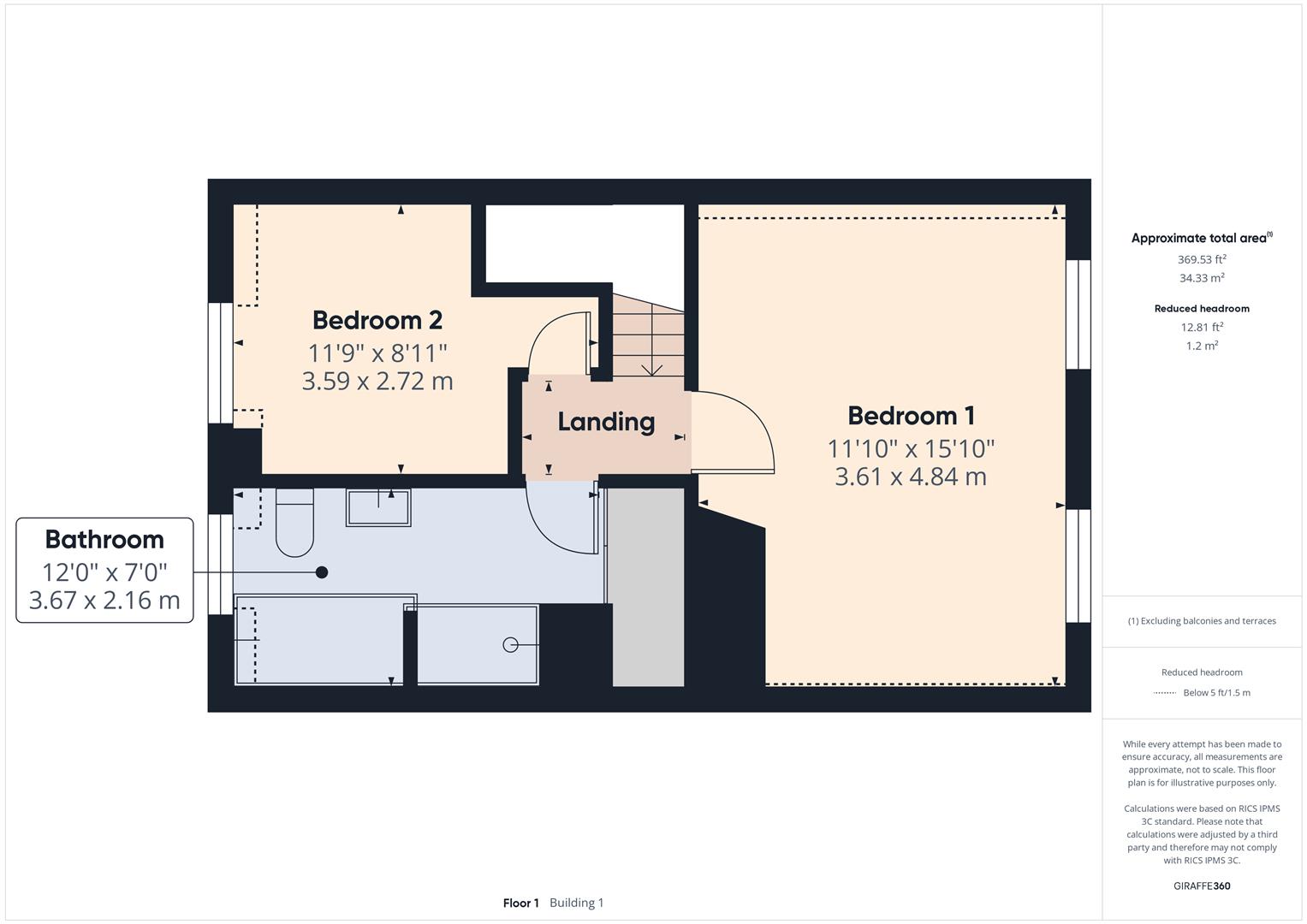 Floorplans For Lax Lane, Bewdley
