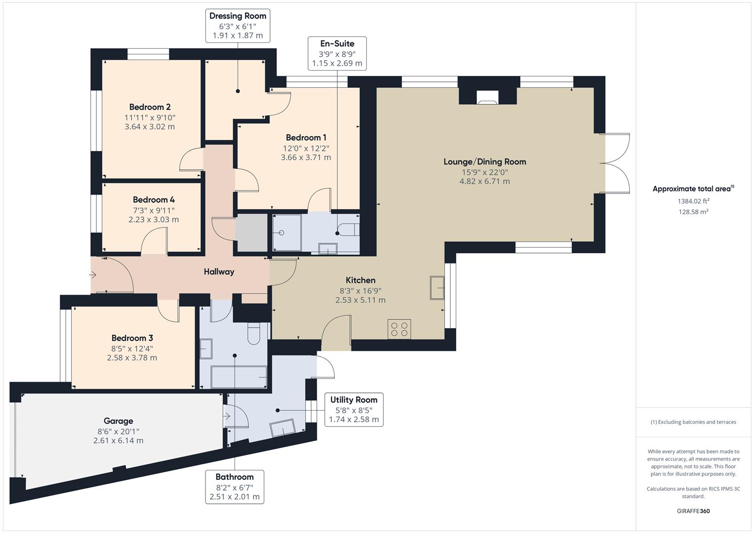 Floorplans For Fairfield Drive, Kinver, Stourbridge