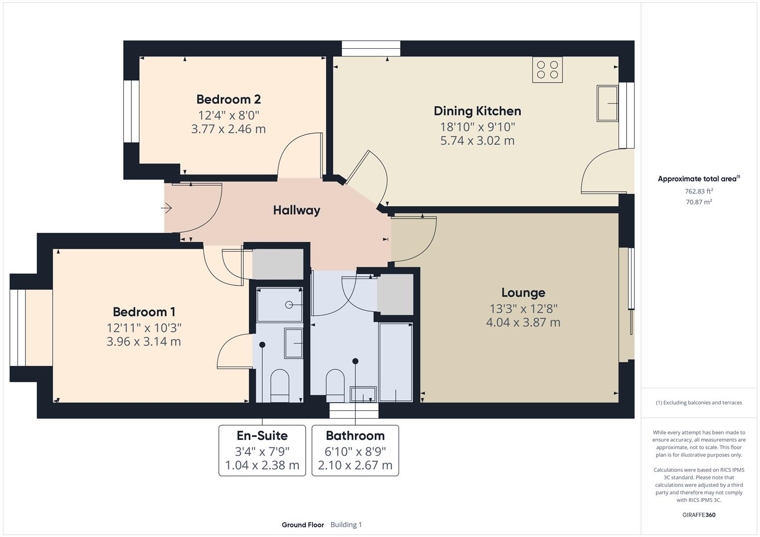 Floorplans For Highlow Avenue, Kidderminster
