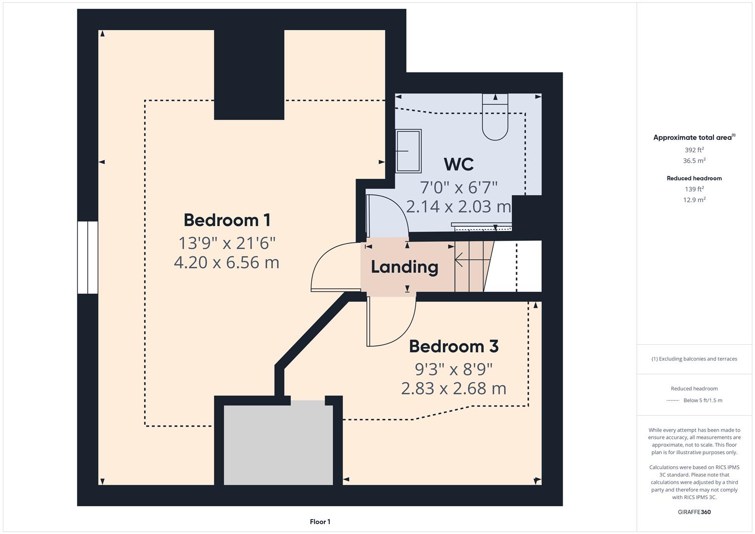 Floorplans For New Road, Bewdley, Worcestershire