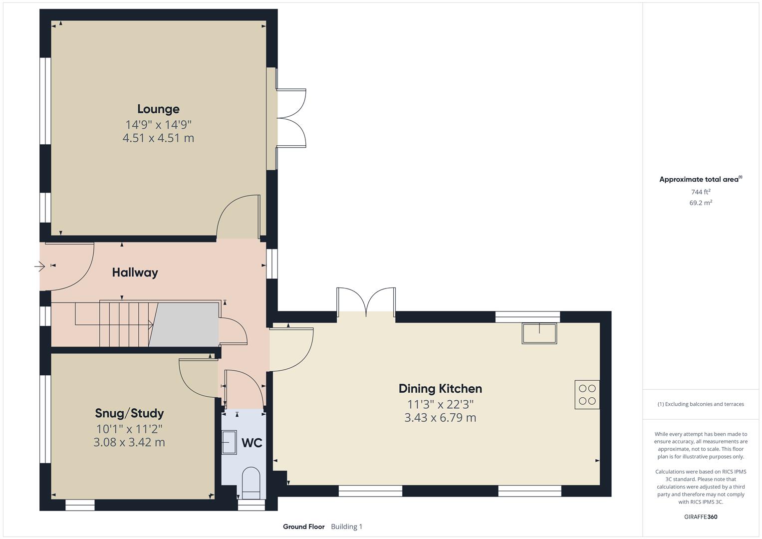 Floorplans For Whitley Close, Hartlebury