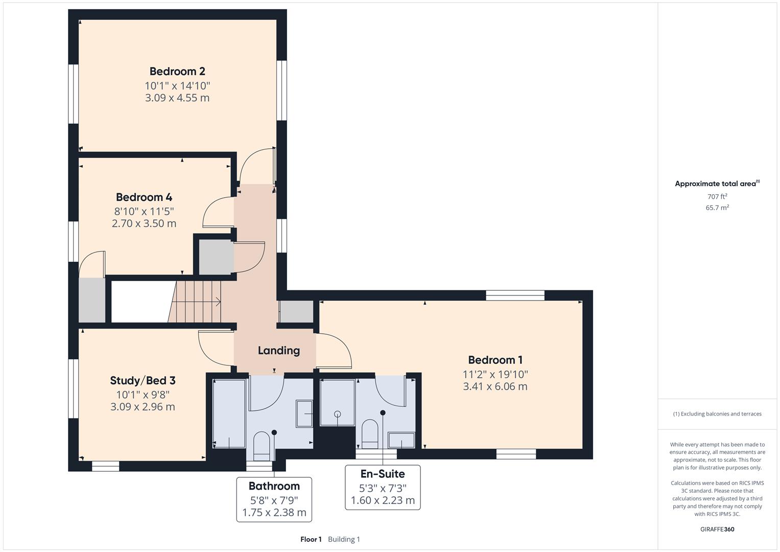 Floorplans For Whitley Close, Hartlebury