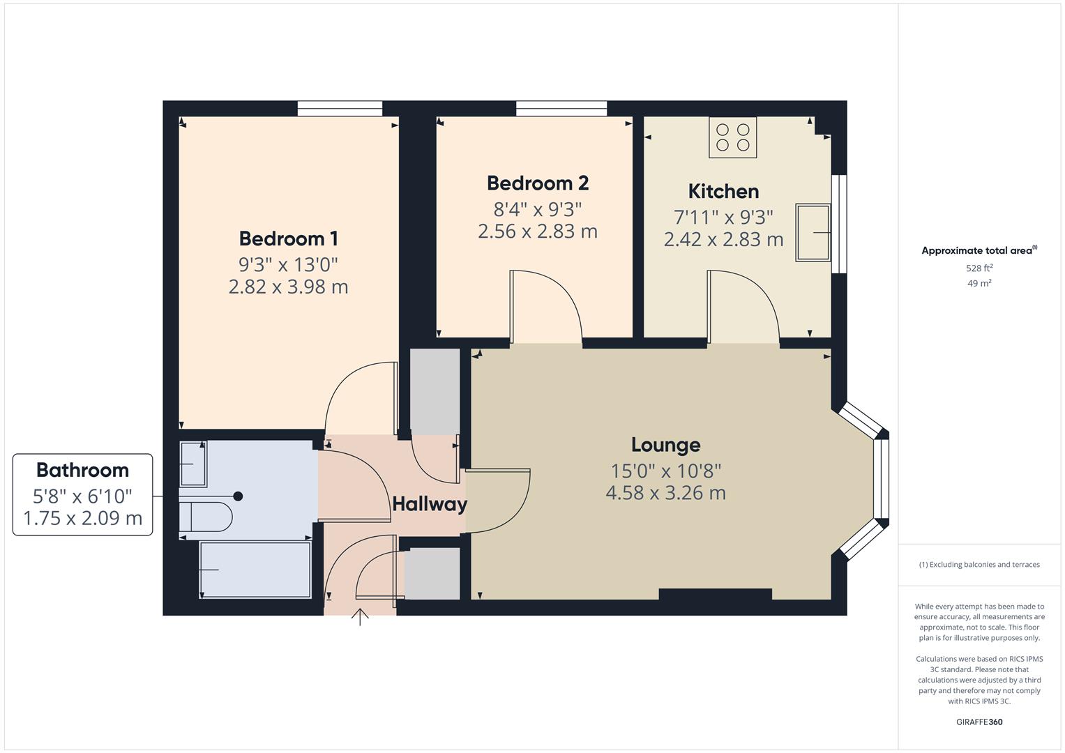 Floorplans For Stephenson Place, Bewdley
