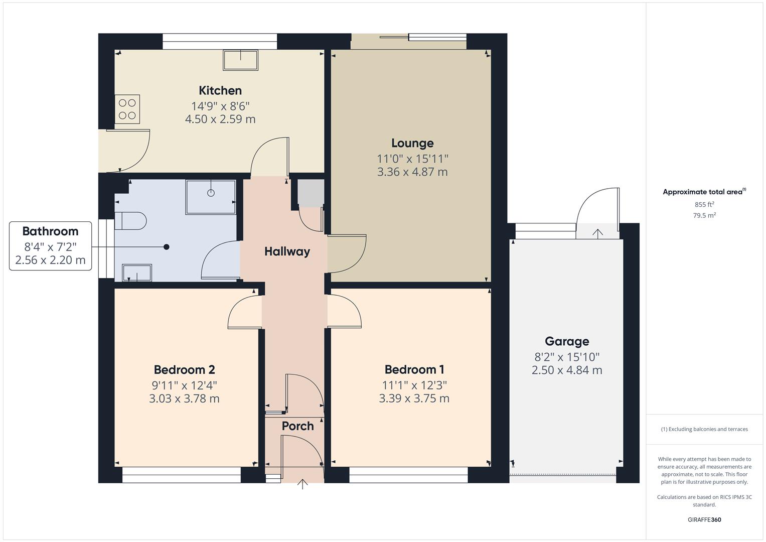 Floorplans For Berkeley Crescent, Stourport-On-Severn