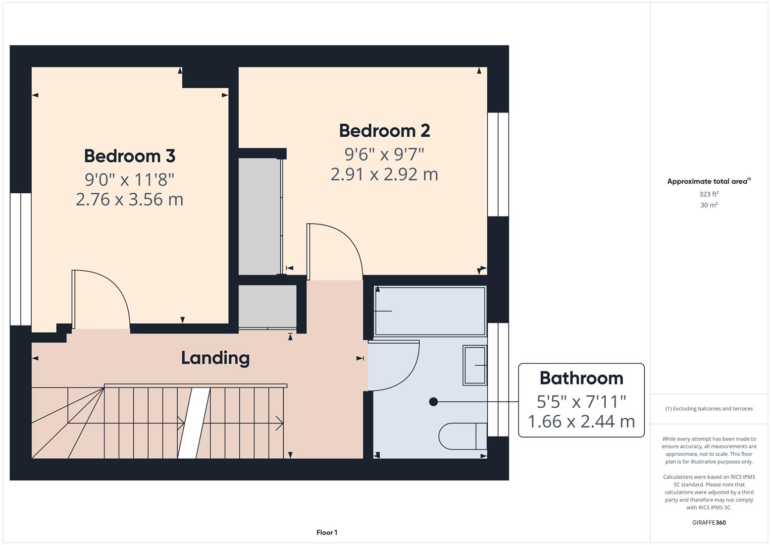Floorplans For Queensway, Bewdley