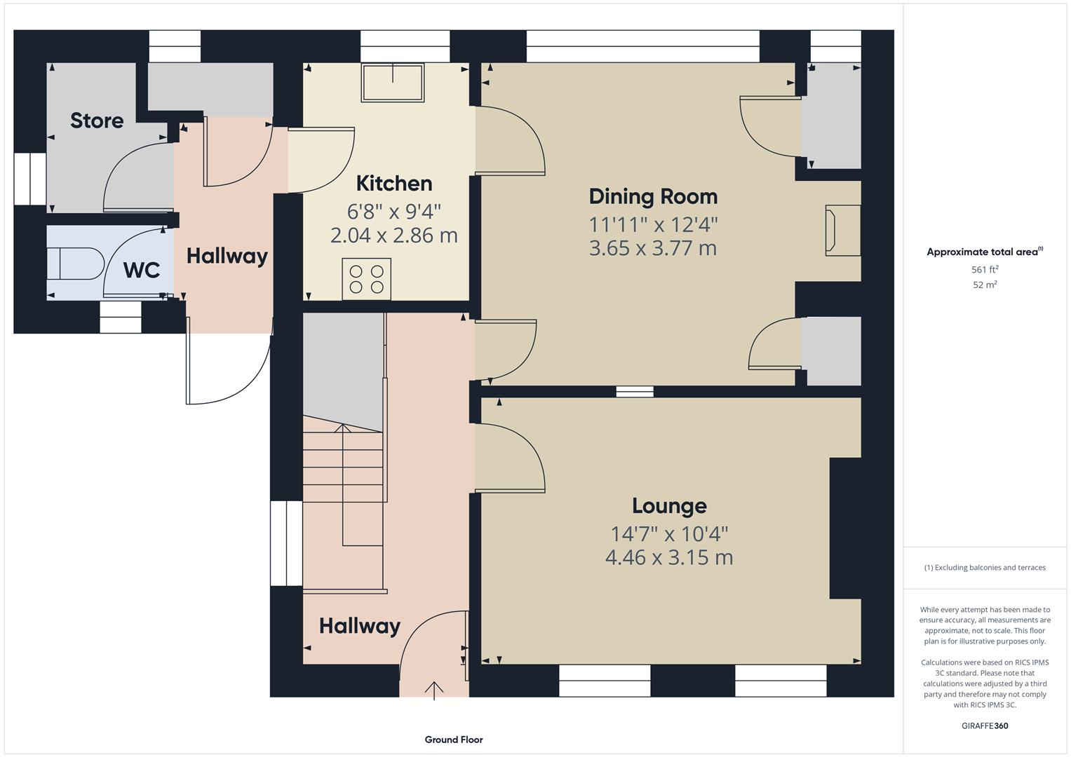 Floorplans For Peachley Lane, Lower Broadheath