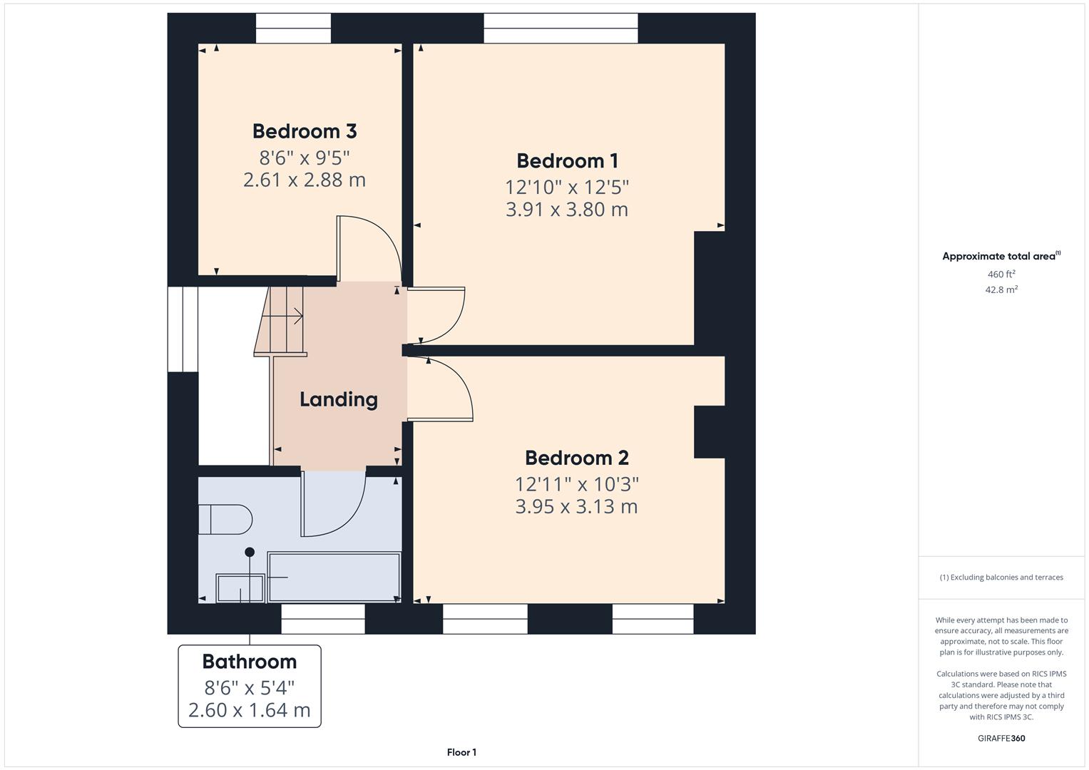 Floorplans For Peachley Lane, Lower Broadheath