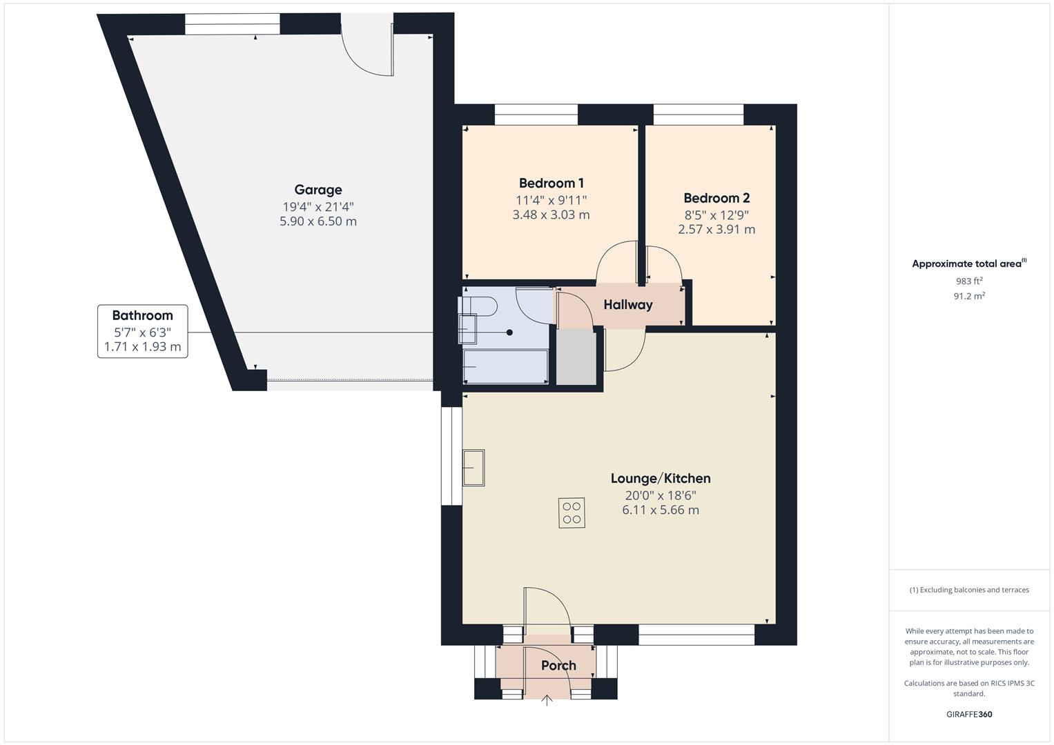 Floorplans For Hilltop Avenue, Bewdley