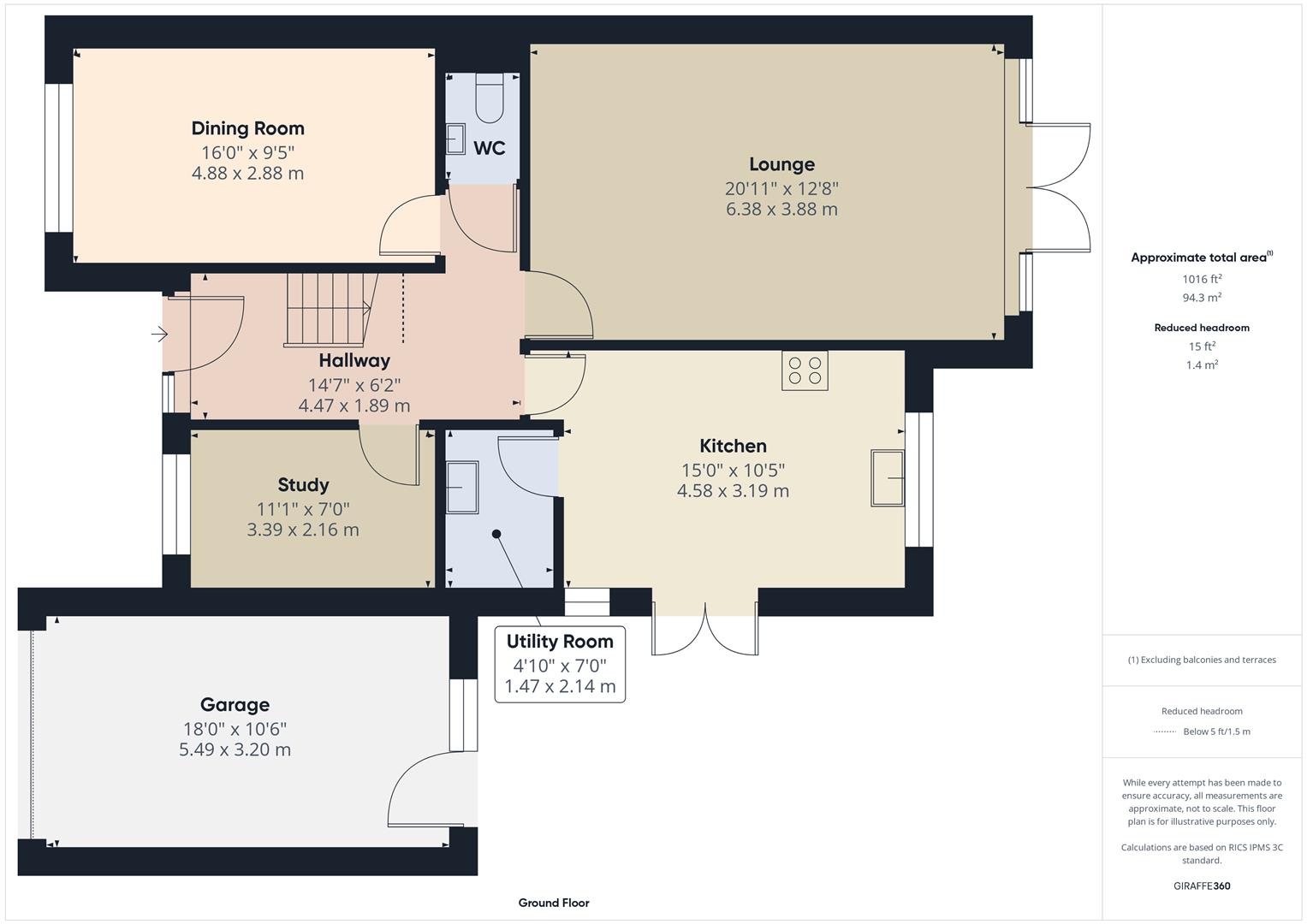Floorplans For Enville Road, Kinver, Stourbridge