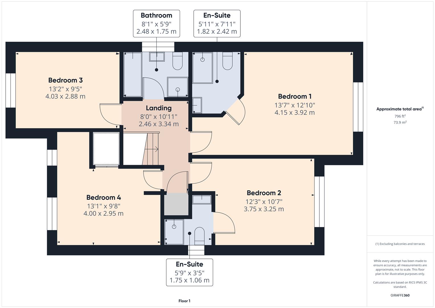 Floorplans For Enville Road, Kinver, Stourbridge