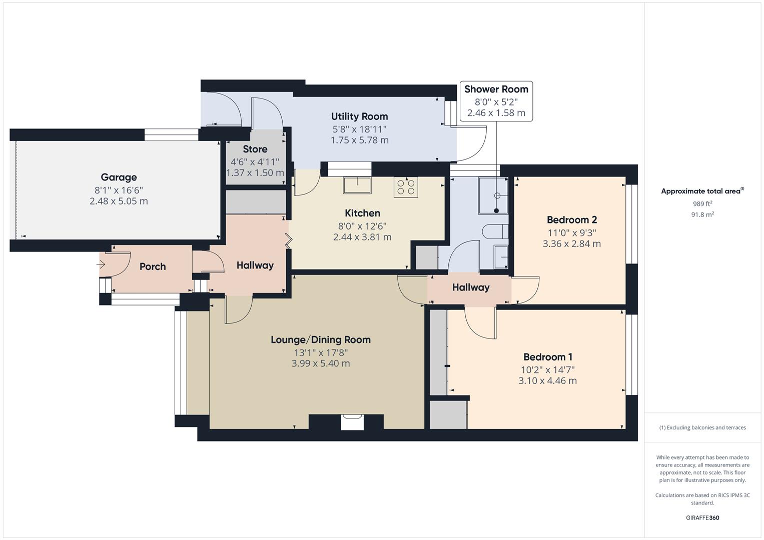 Floorplans For Wyre Hill, Bewdley