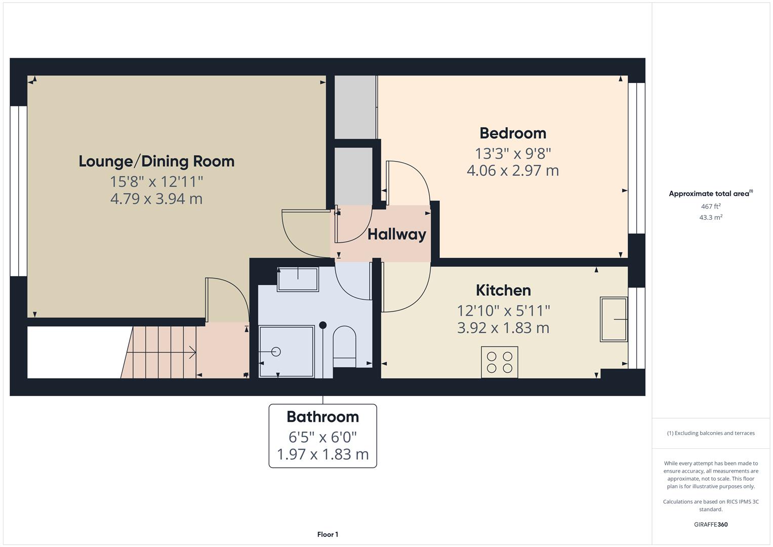 Floorplans For Hudswell Drive, Amblecote Road, Brierley Hill