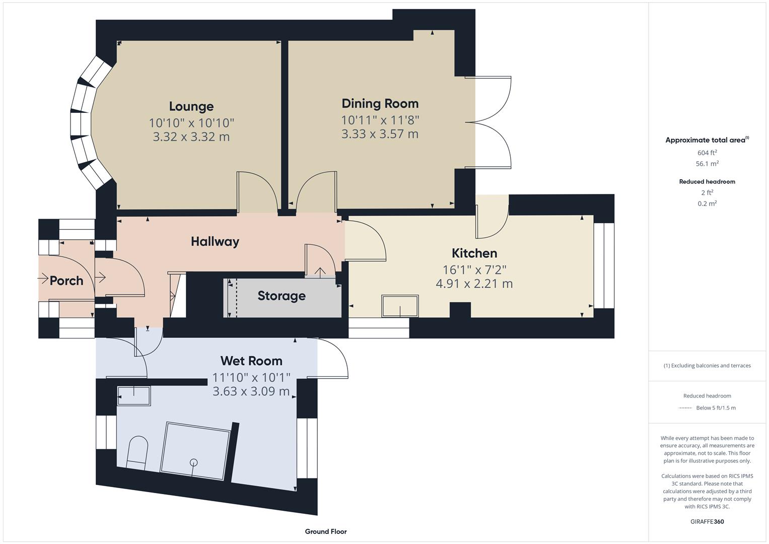 Floorplans For Vauxhall Road, Stourbridge