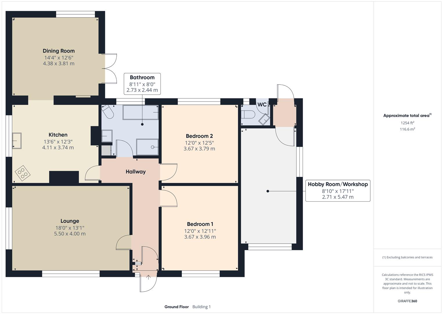 Floorplans For Button Bridge, Kinlet