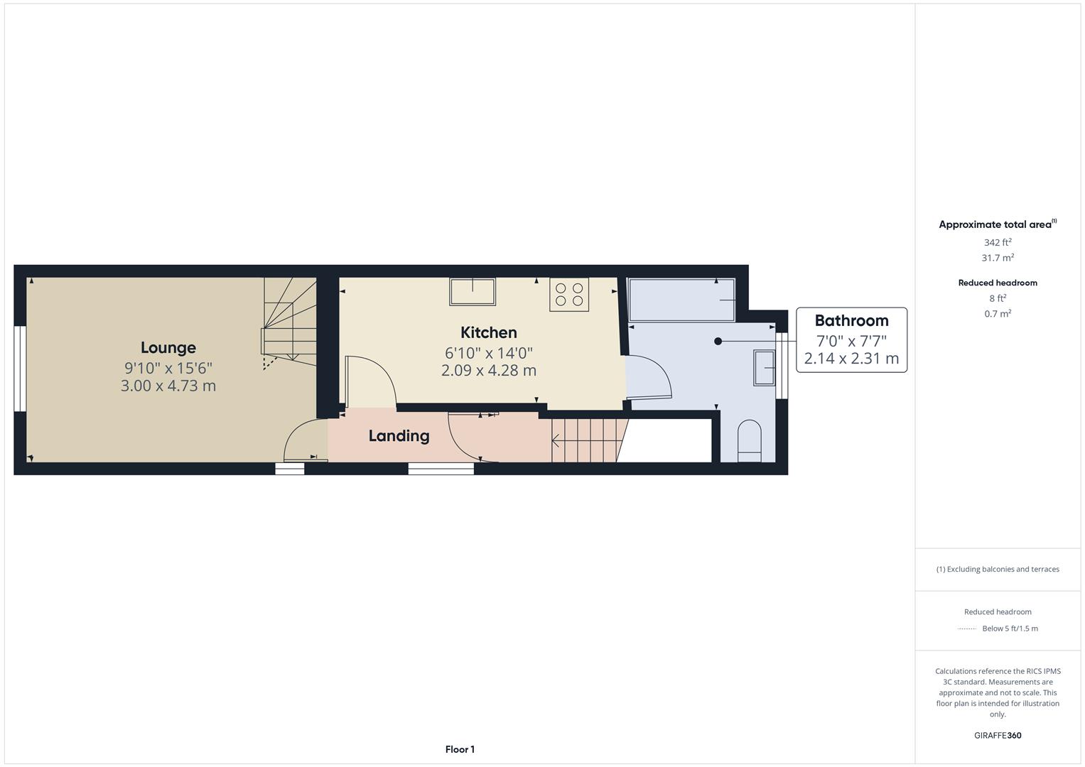 Floorplans For York Street, Stourport-On-Severn