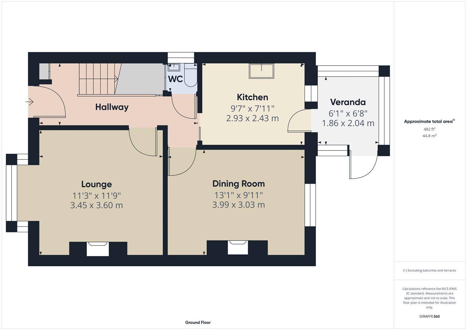 Floorplans For Stourport Road, Bewdley