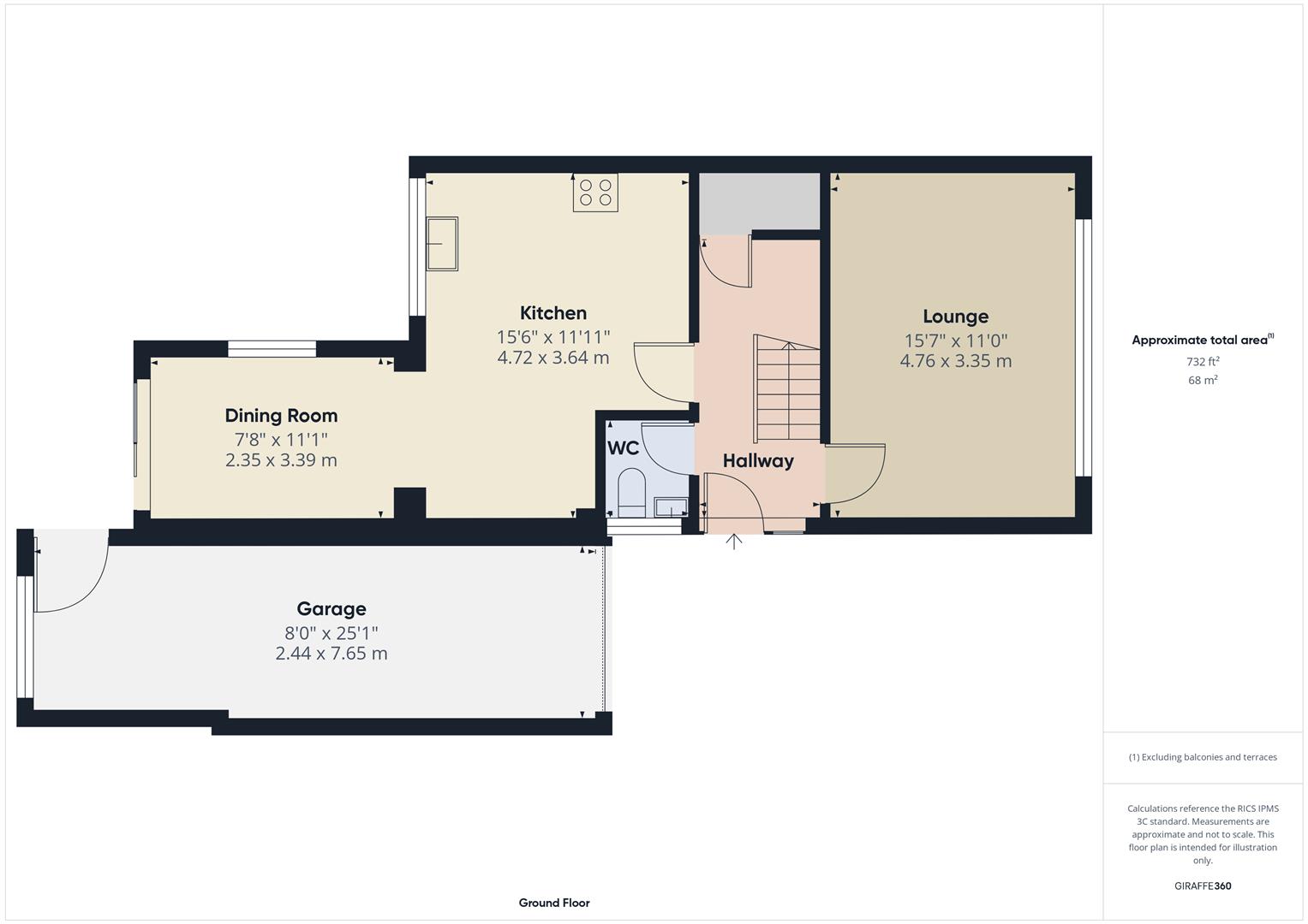 Floorplans For Lambourne Drive, Bewdley