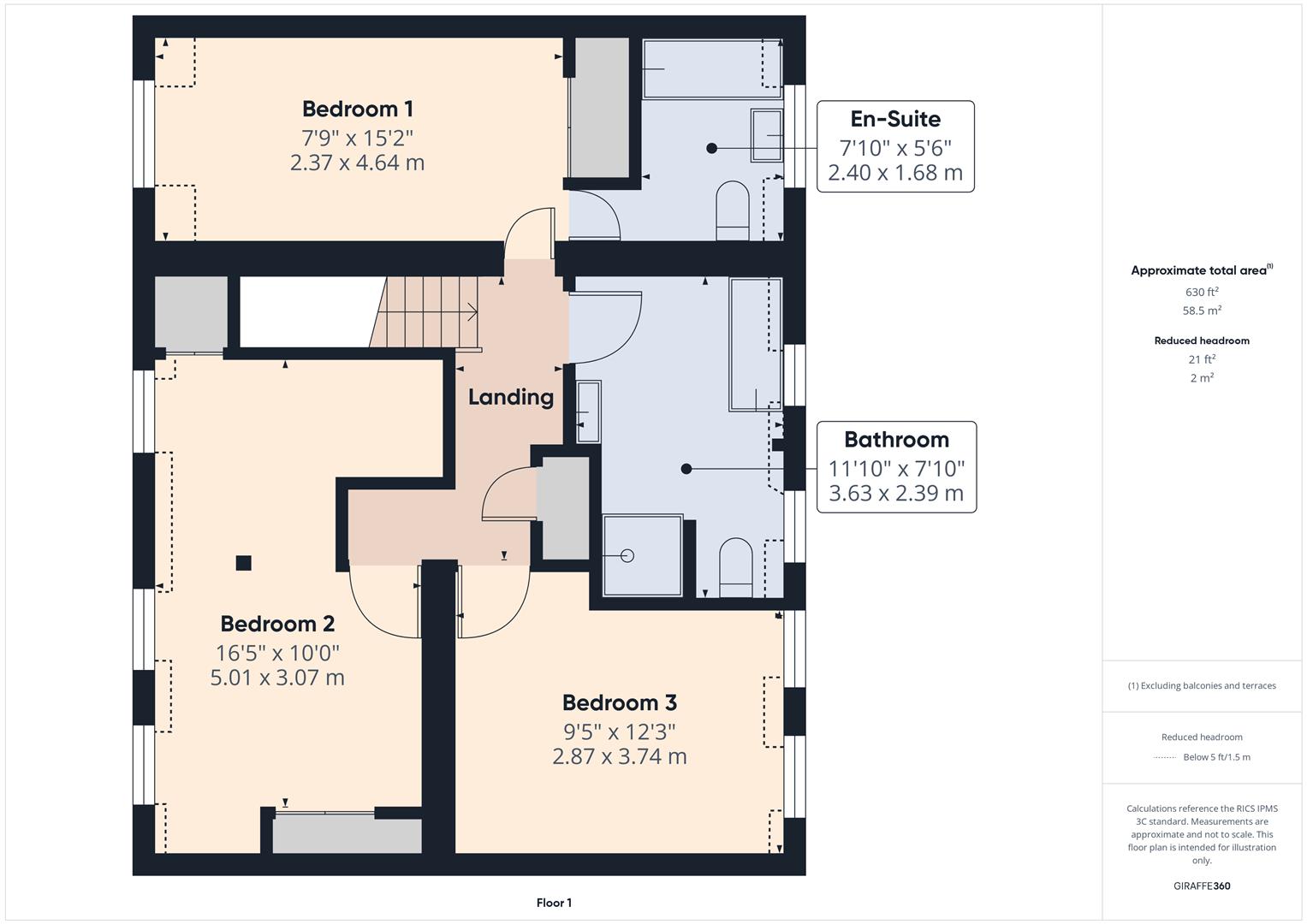 Floorplans For Tenbury Mead, Cleobury Mortimer