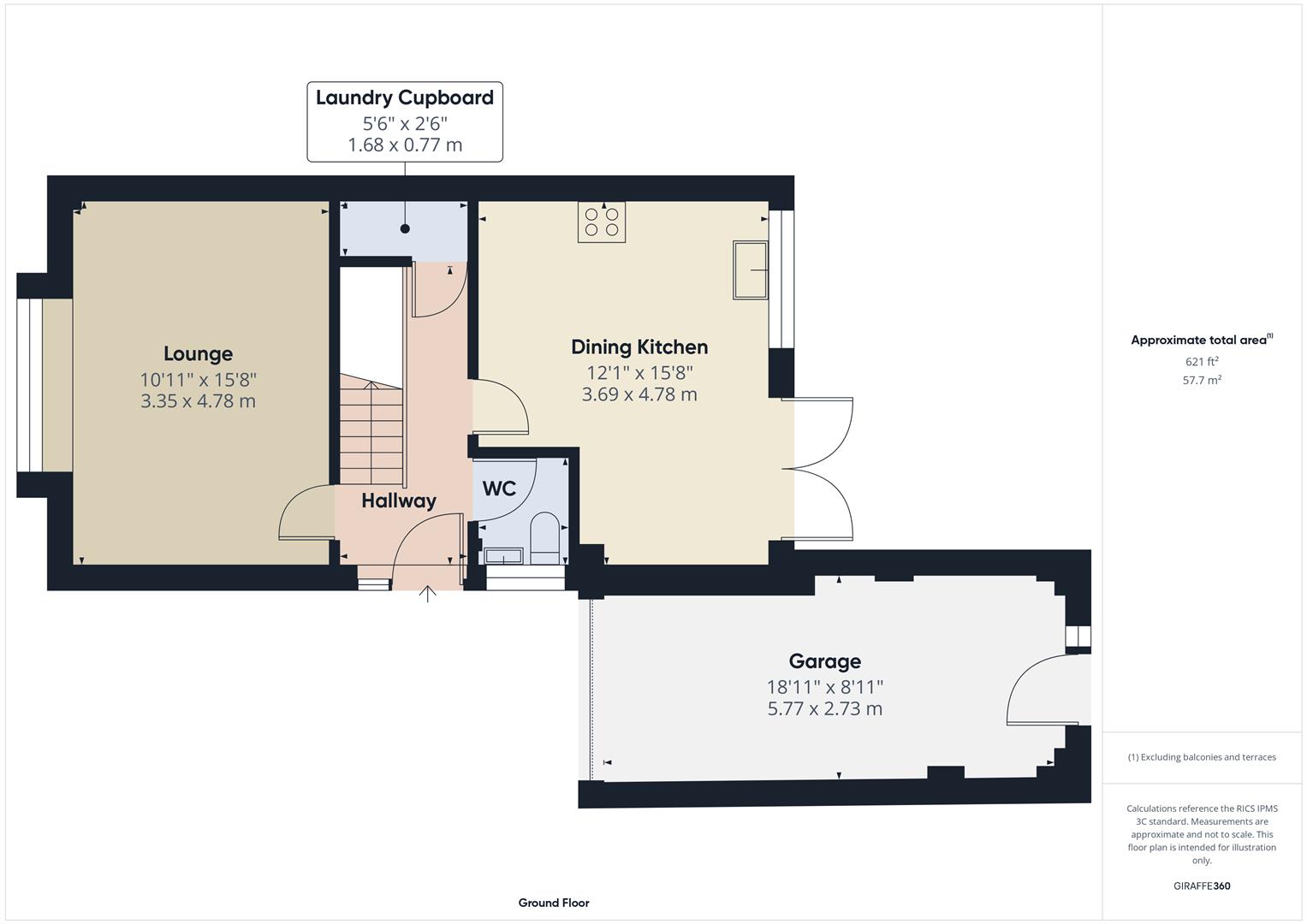 Floorplans For Laxton Drive, Bewdley