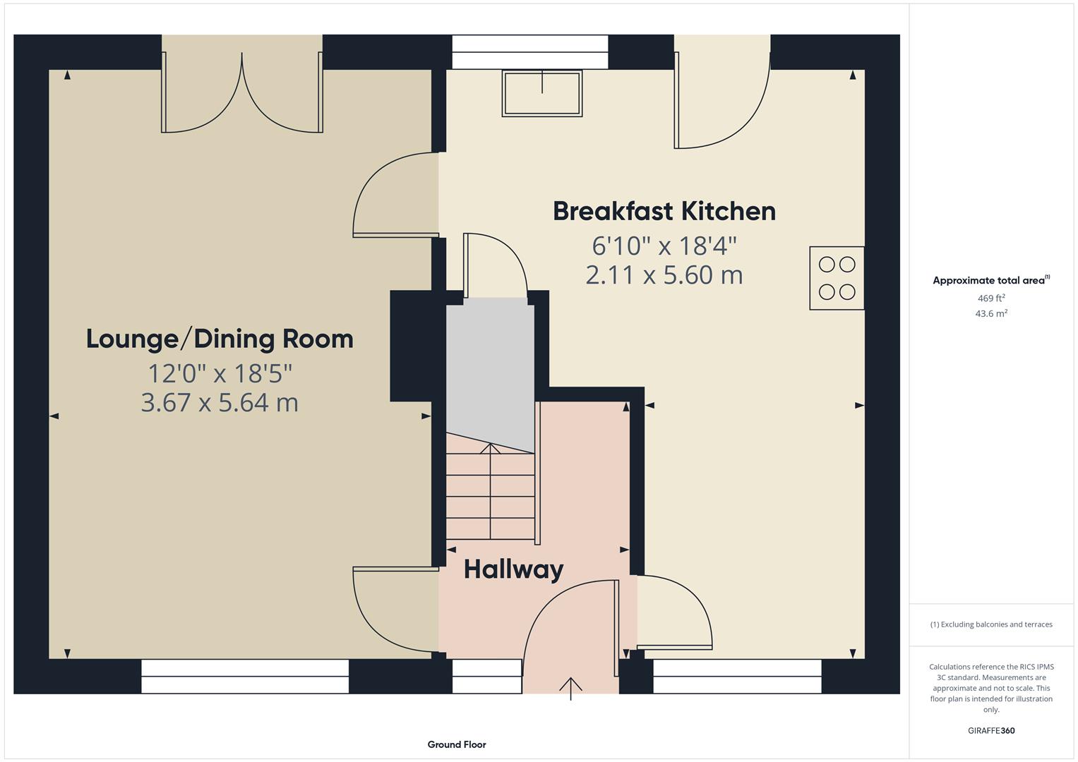 Floorplans For Brampton Close, Cookley, Kidderminster