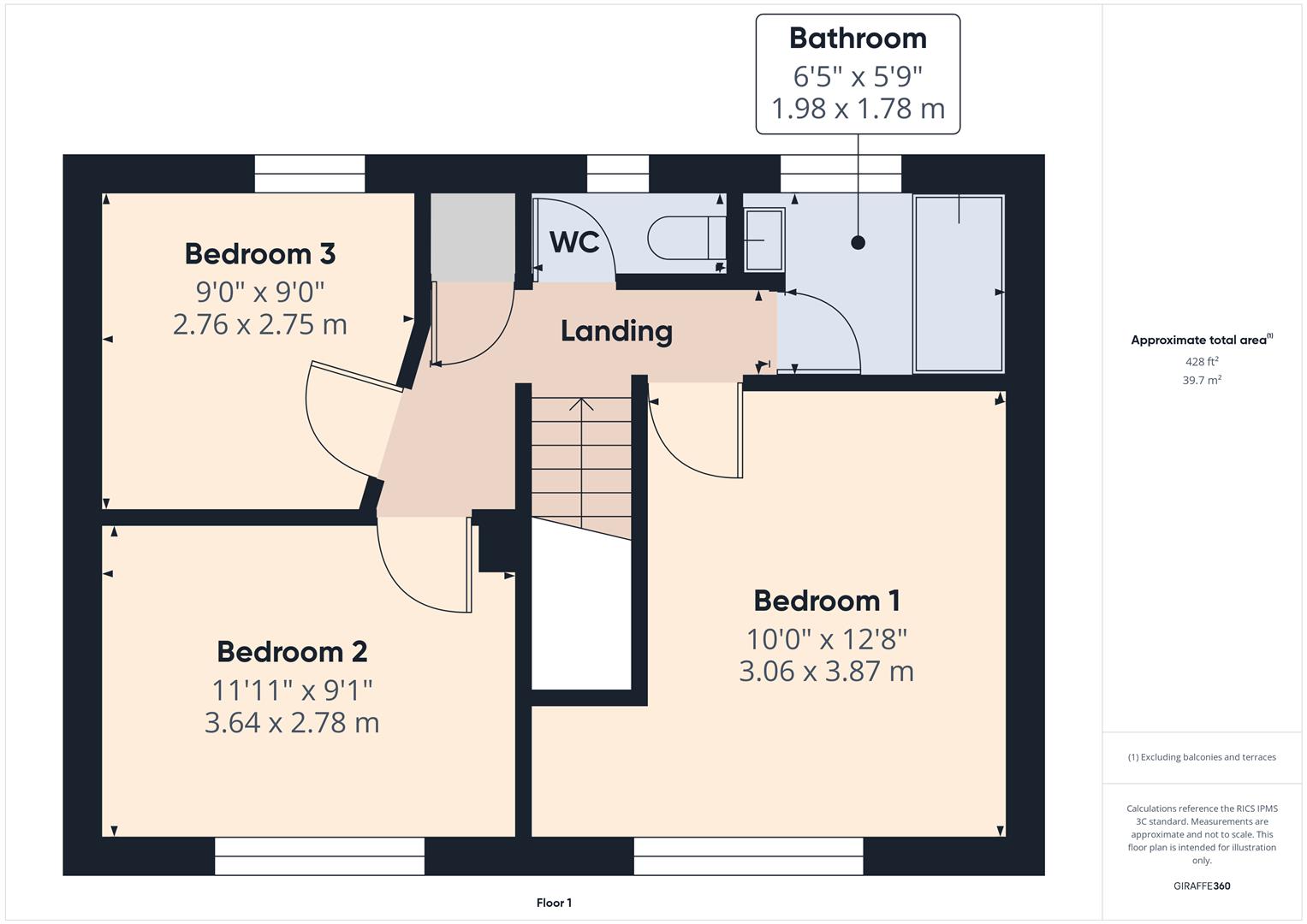 Floorplans For Brampton Close, Cookley, Kidderminster