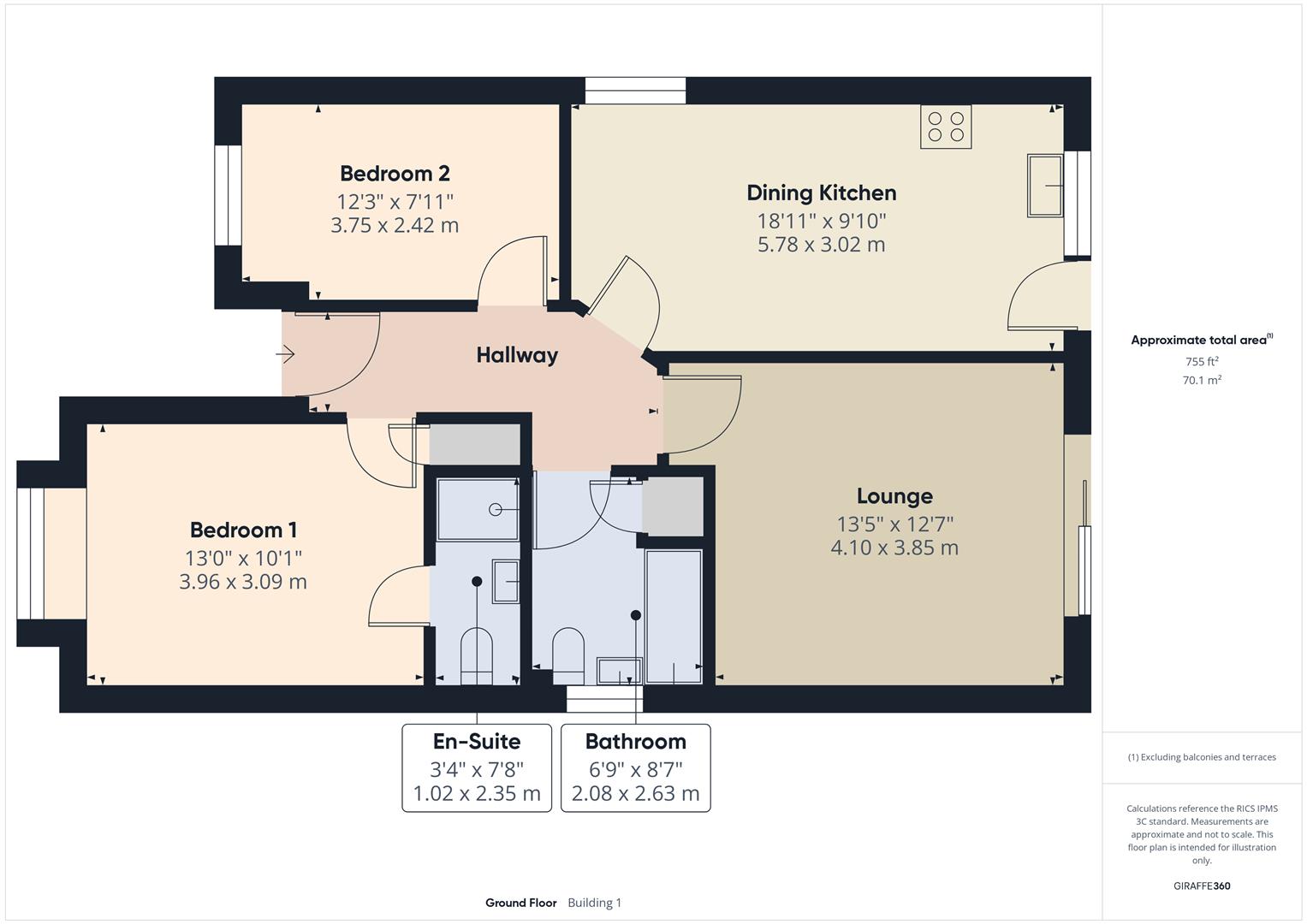 Floorplans For Highlow Avenue, Kidderminster