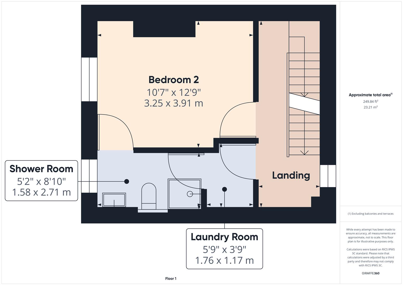 Floorplans For Severn Side South, Bewdley