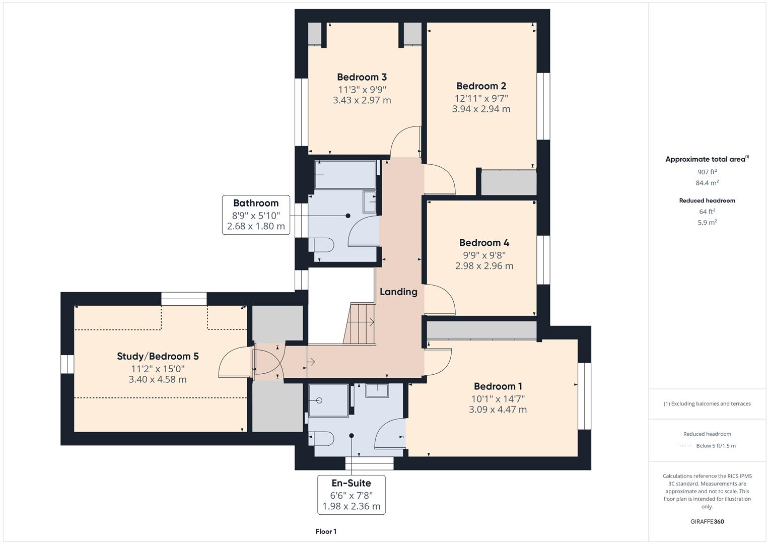 Floorplans For The Orchard, Bewdley