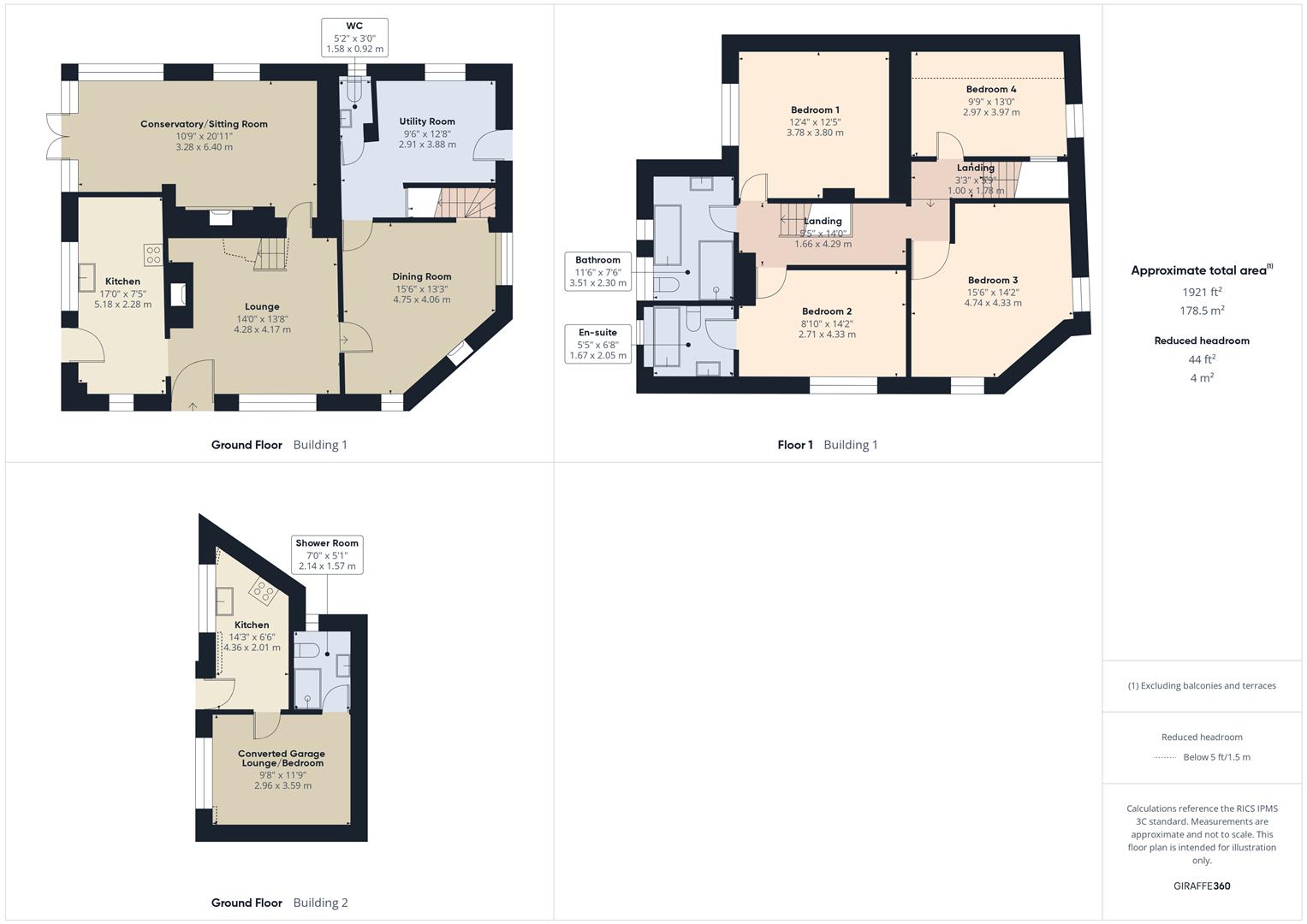 Floorplans For Hop Pole Lane, Bewdley